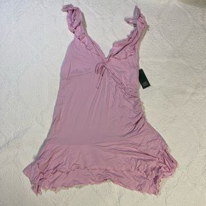 Wild Fable Light Pink Ruffle Dress